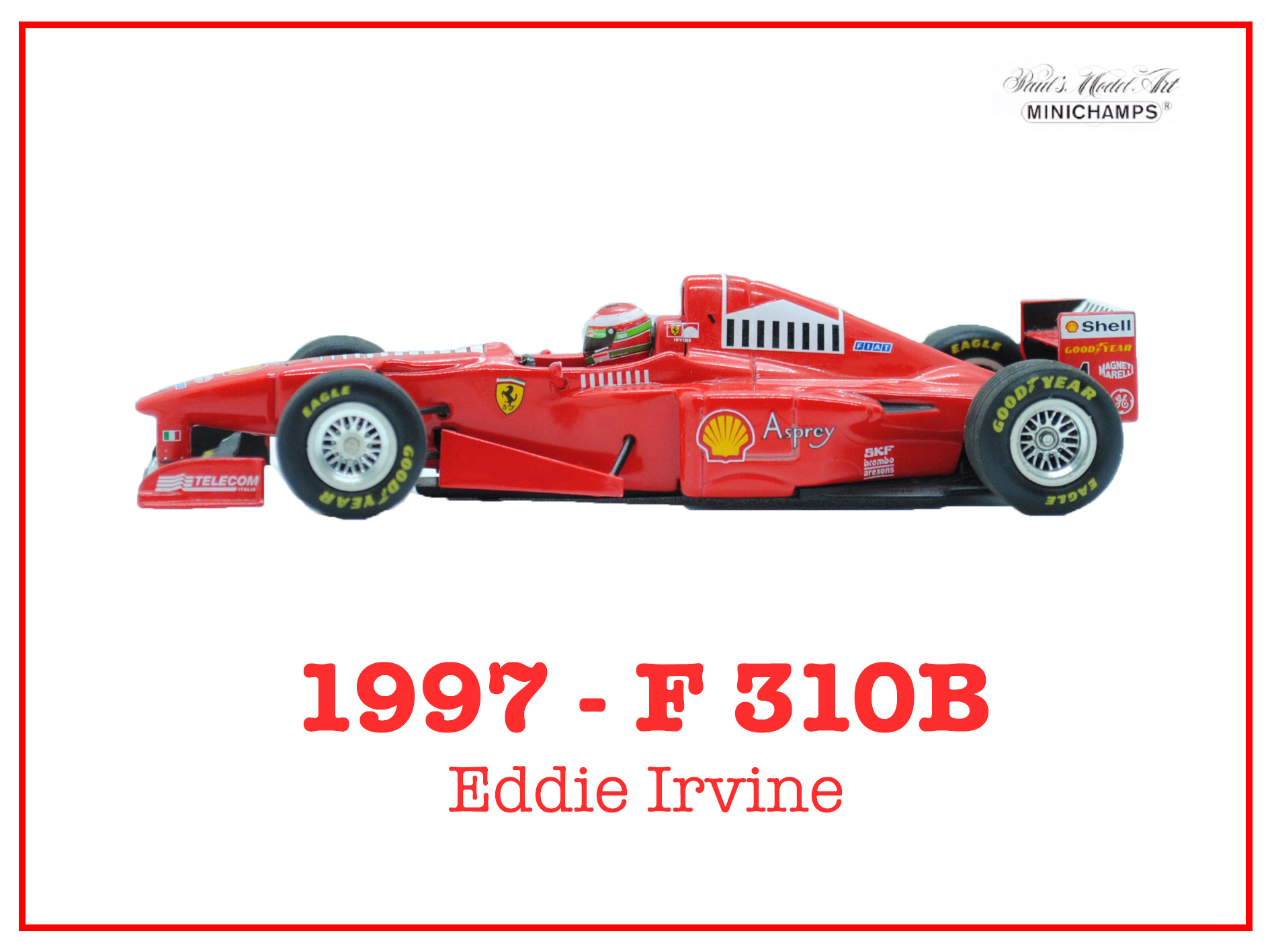 Immagine Ferrari F310B Eddi Irvine